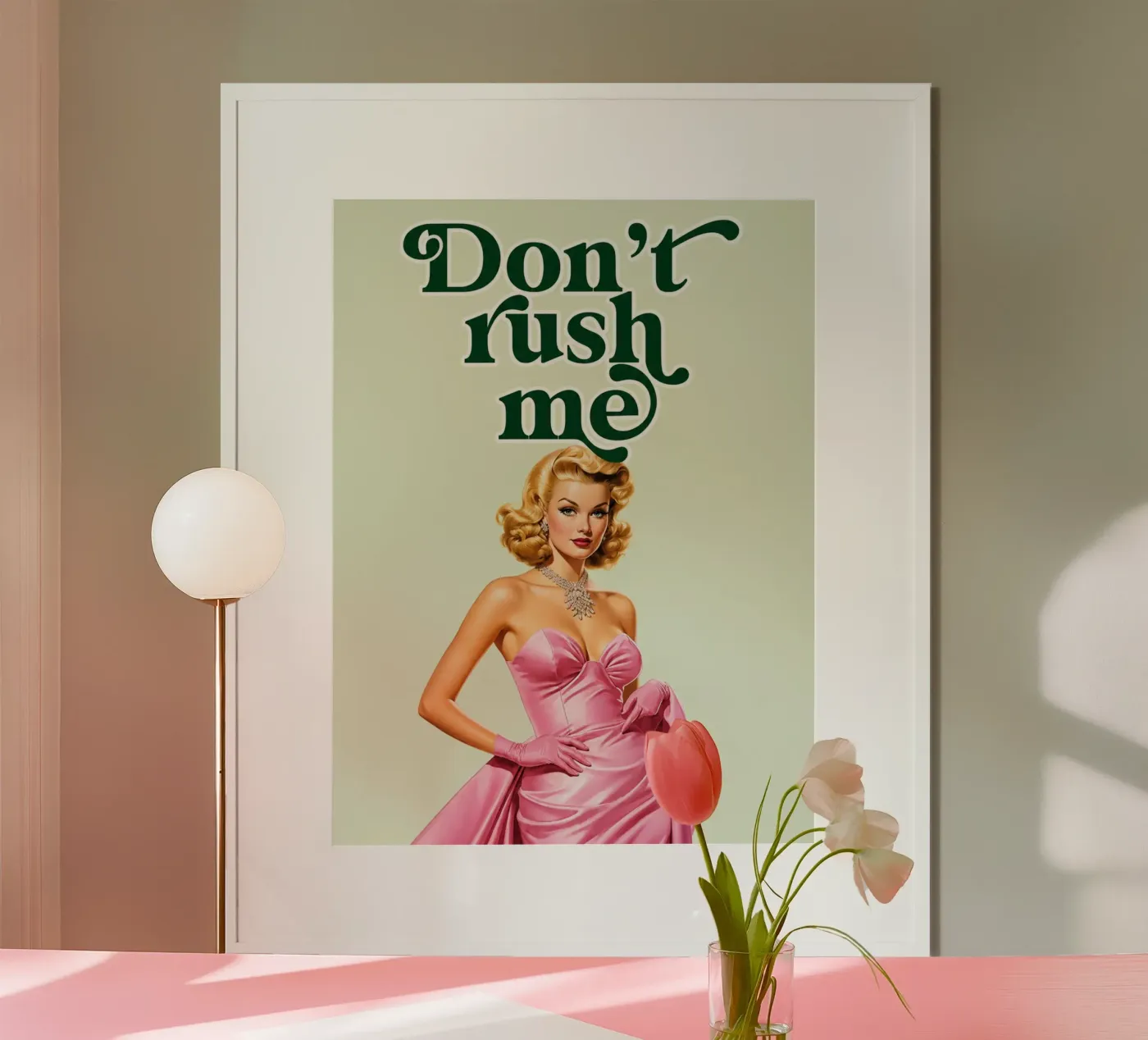 und mich Poster von toegoe