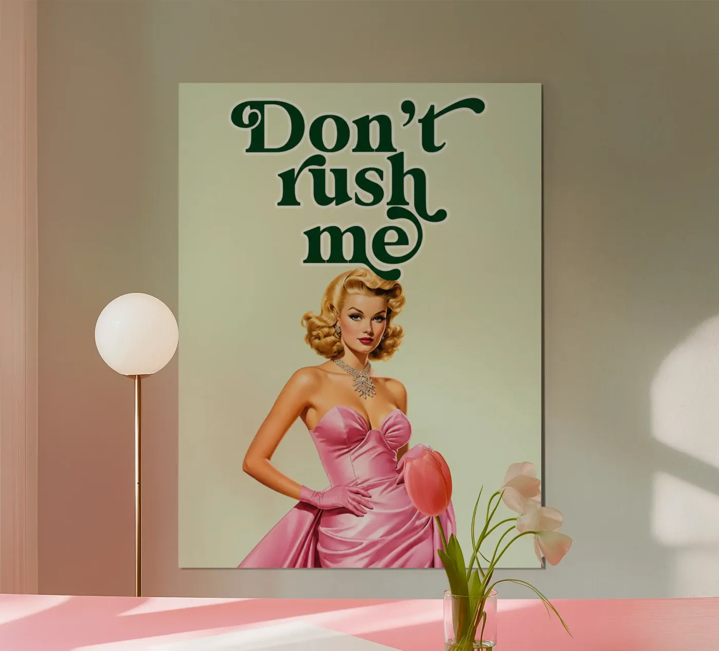 und mich Poster von toegoe