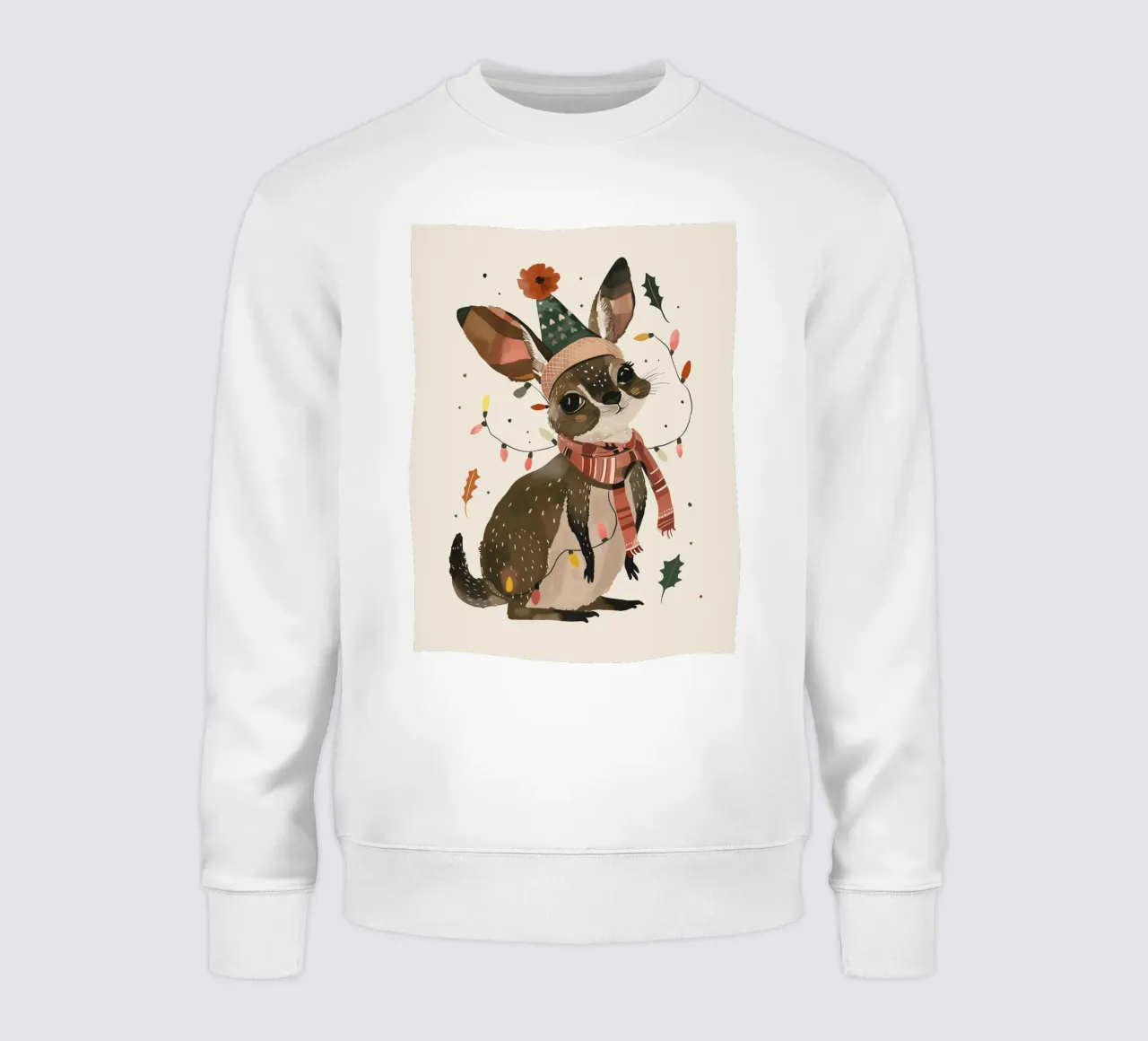 Festive Joey sweatshirt by ArtsySesta