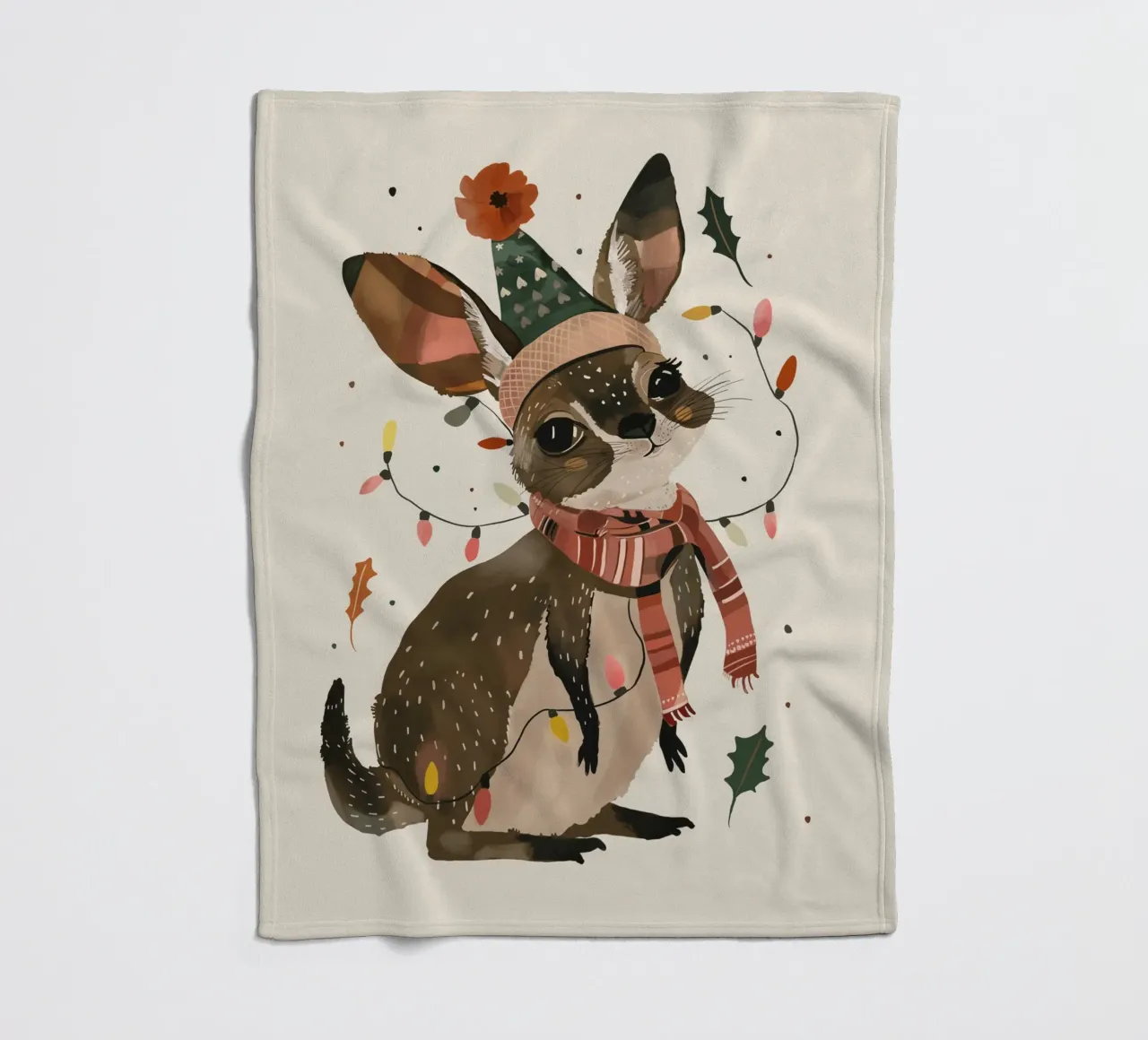 Festive Joey coperta in pile da ArtsySesta