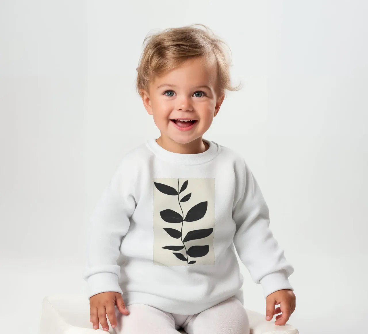 impianto minimo felpa neonato da ThingDesign