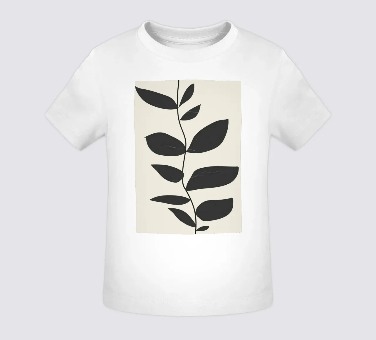 minimal plant baby t-shirt by ThingDesign