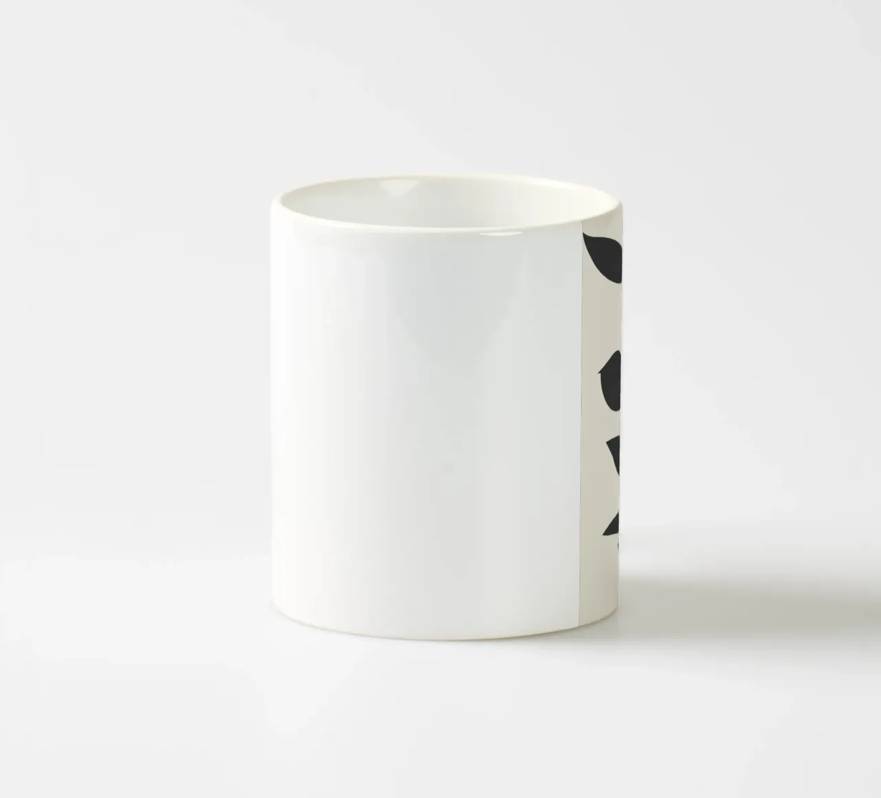 minimal plant ceramic mug by ThingDesign