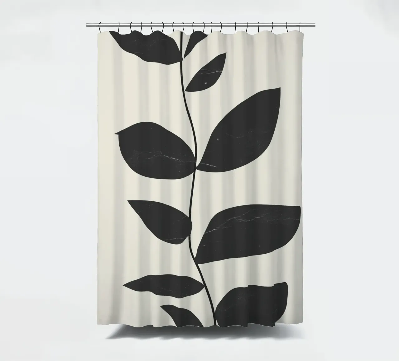 impianto minimo tenda da doccia da ThingDesign