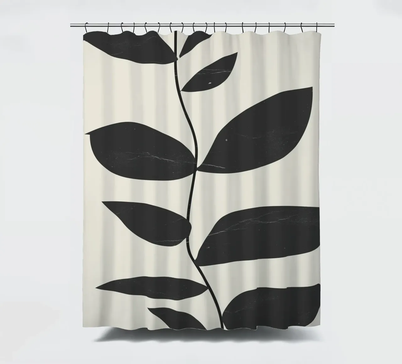 impianto minimo tenda da doccia da ThingDesign
