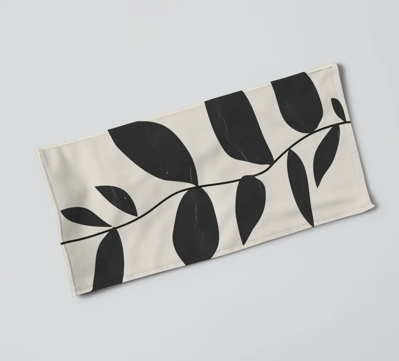 minimal plant towel by ThingDesign