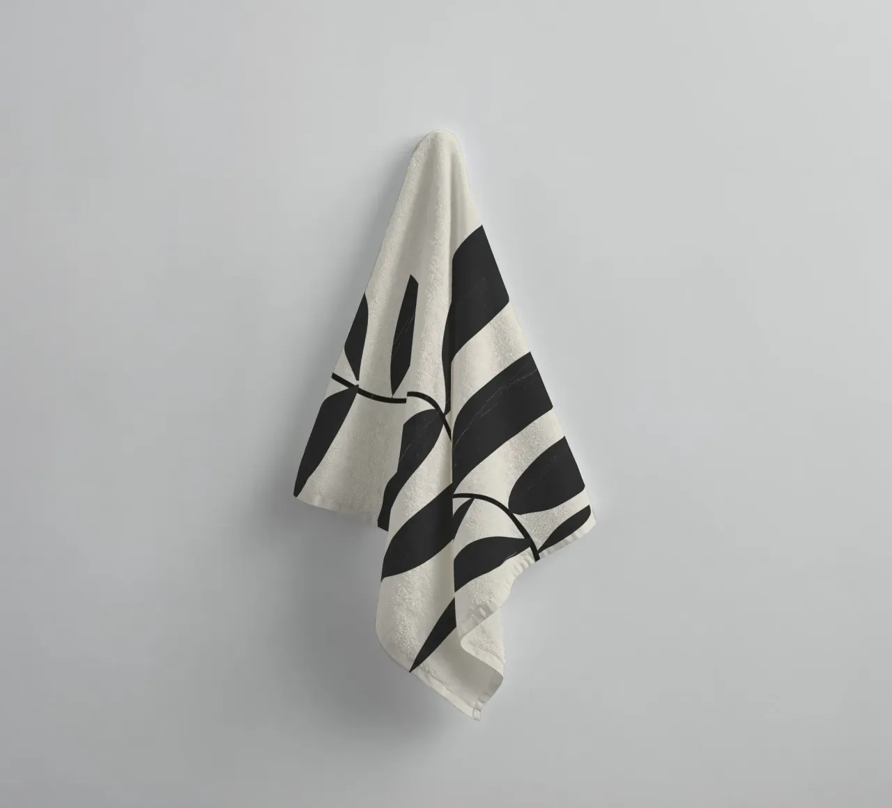 minimal plant towel by ThingDesign