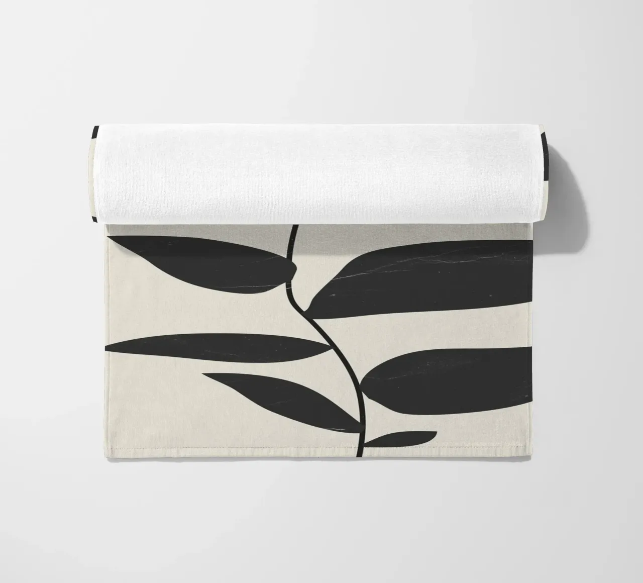 minimale plant strandhanddoek van ThingDesign