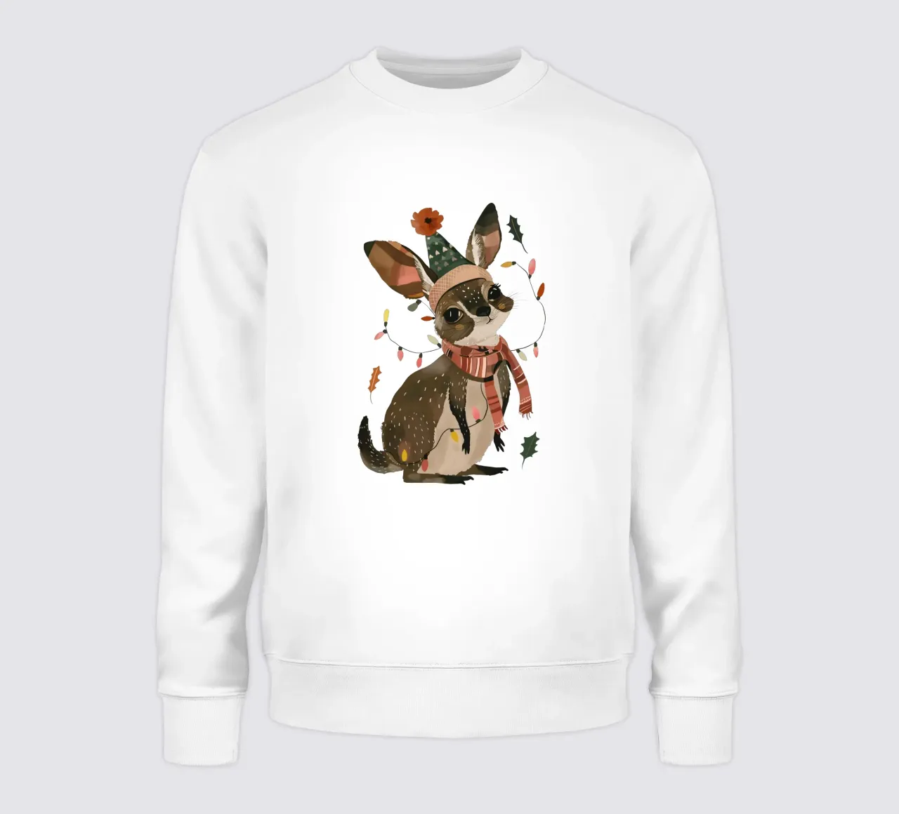 Feestelijke Joey-sticker, Kleding sweatshirt van ArtsySesta