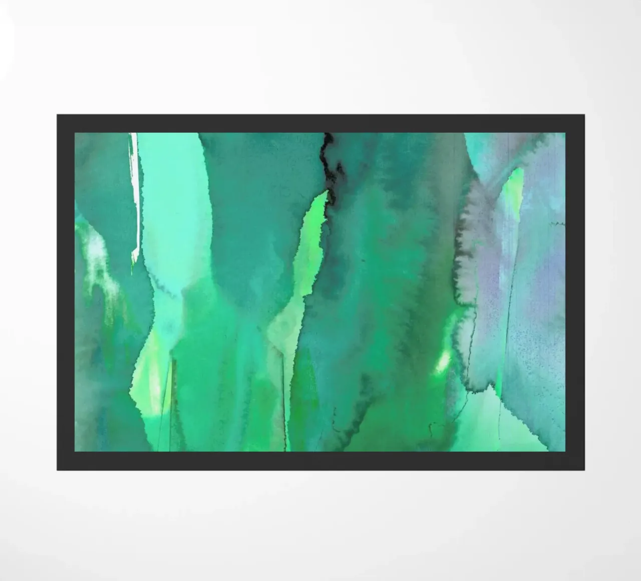 Caribbean doormat by Amy Sia