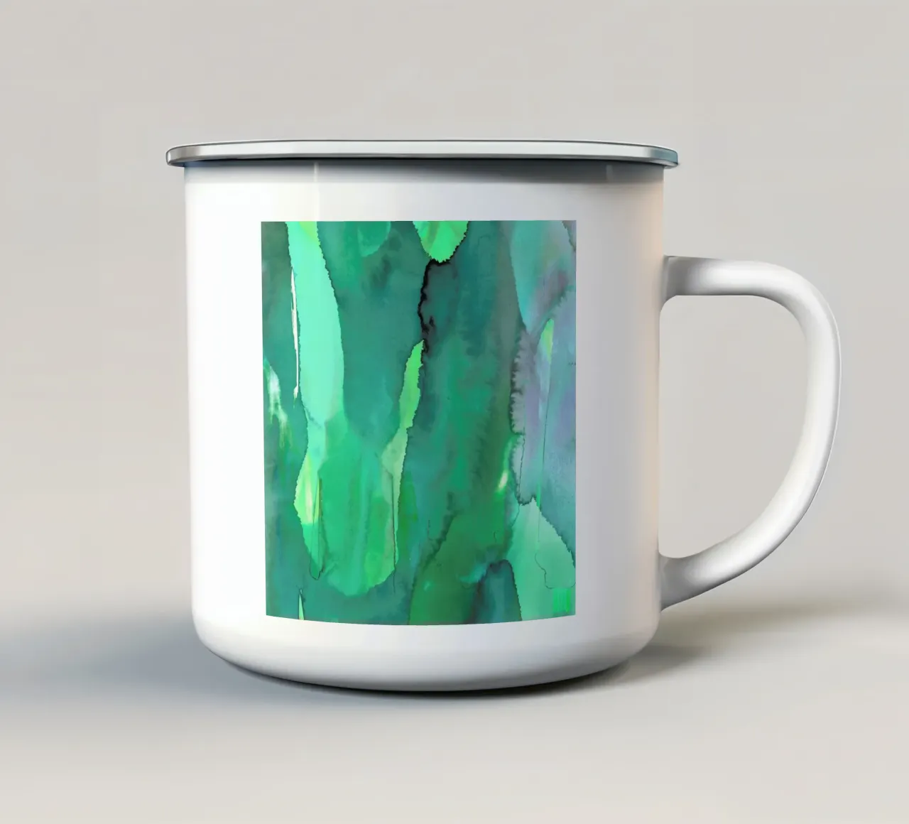 Caribbean tazza in smalto da Amy Sia