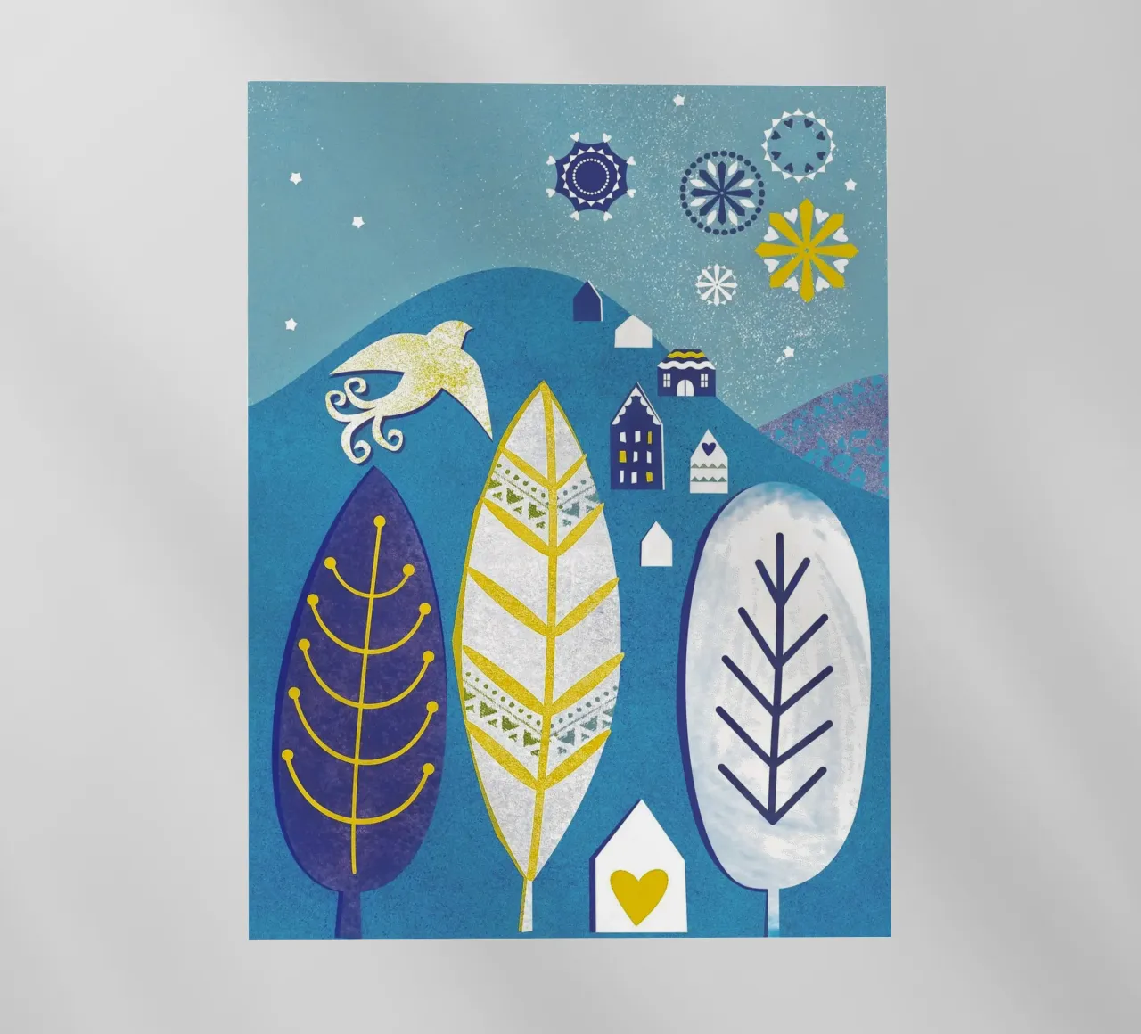 Magic Mountain pellicola backlit da Catherine Aguilar