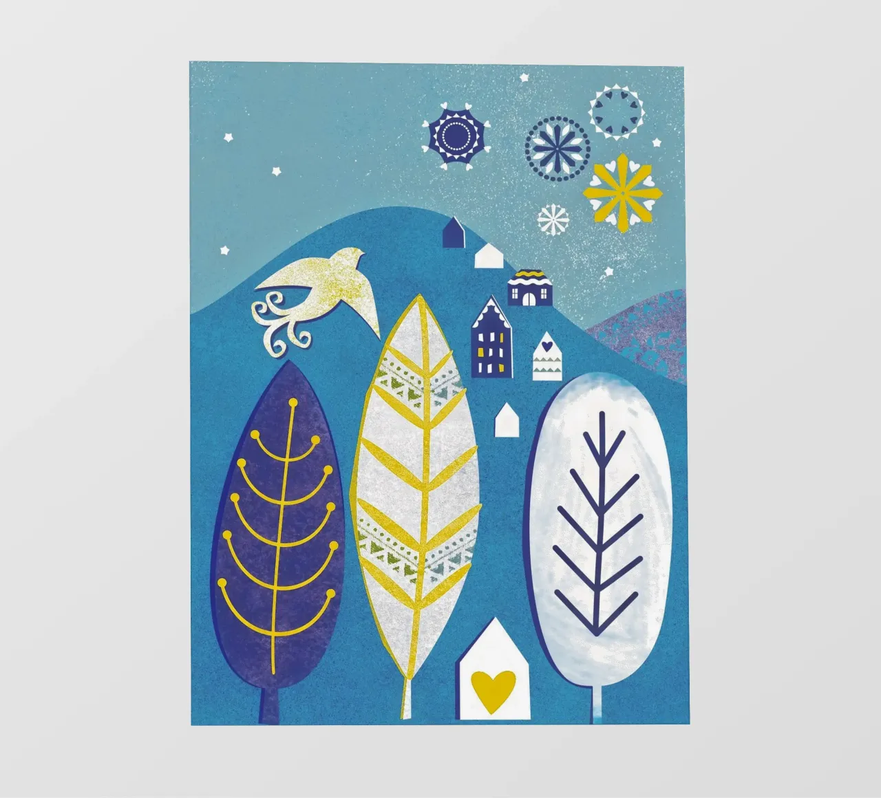 Magic Mountain pellicola backlit da Catherine Aguilar