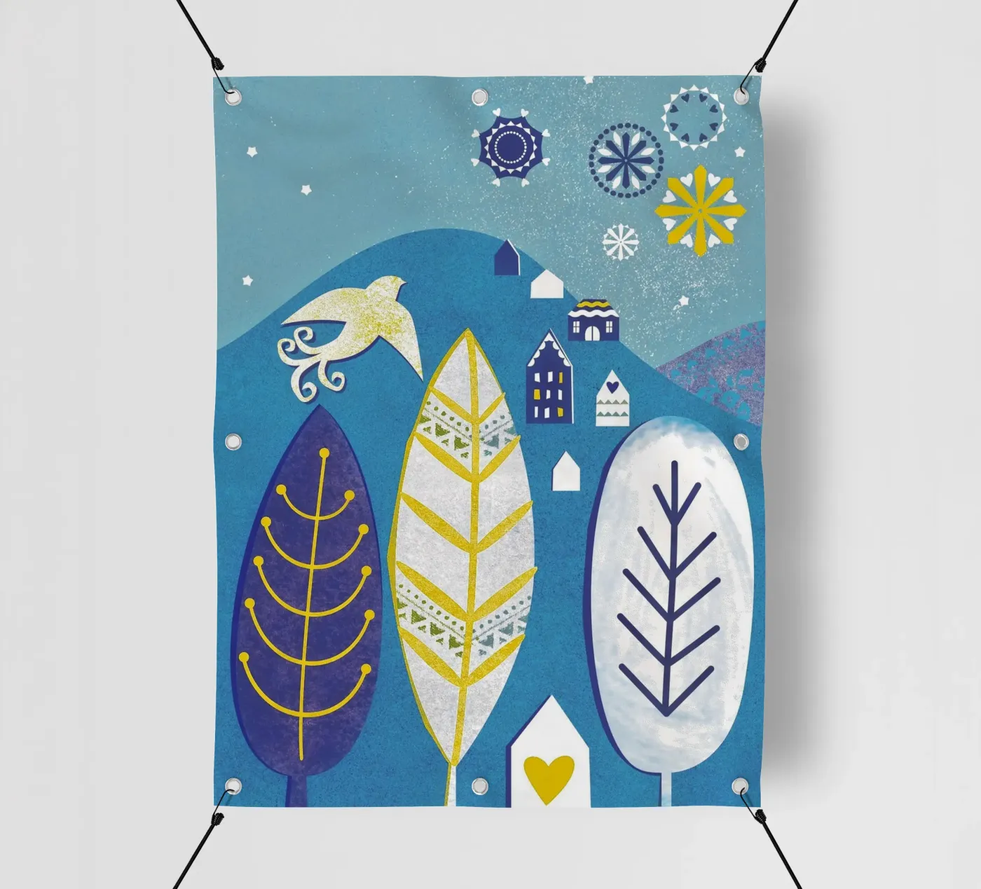 Magic Mountain telo in pvc da Catherine Aguilar