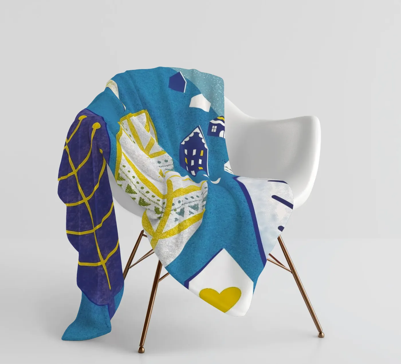 Magic Mountain fleecedeken van Catherine Aguilar