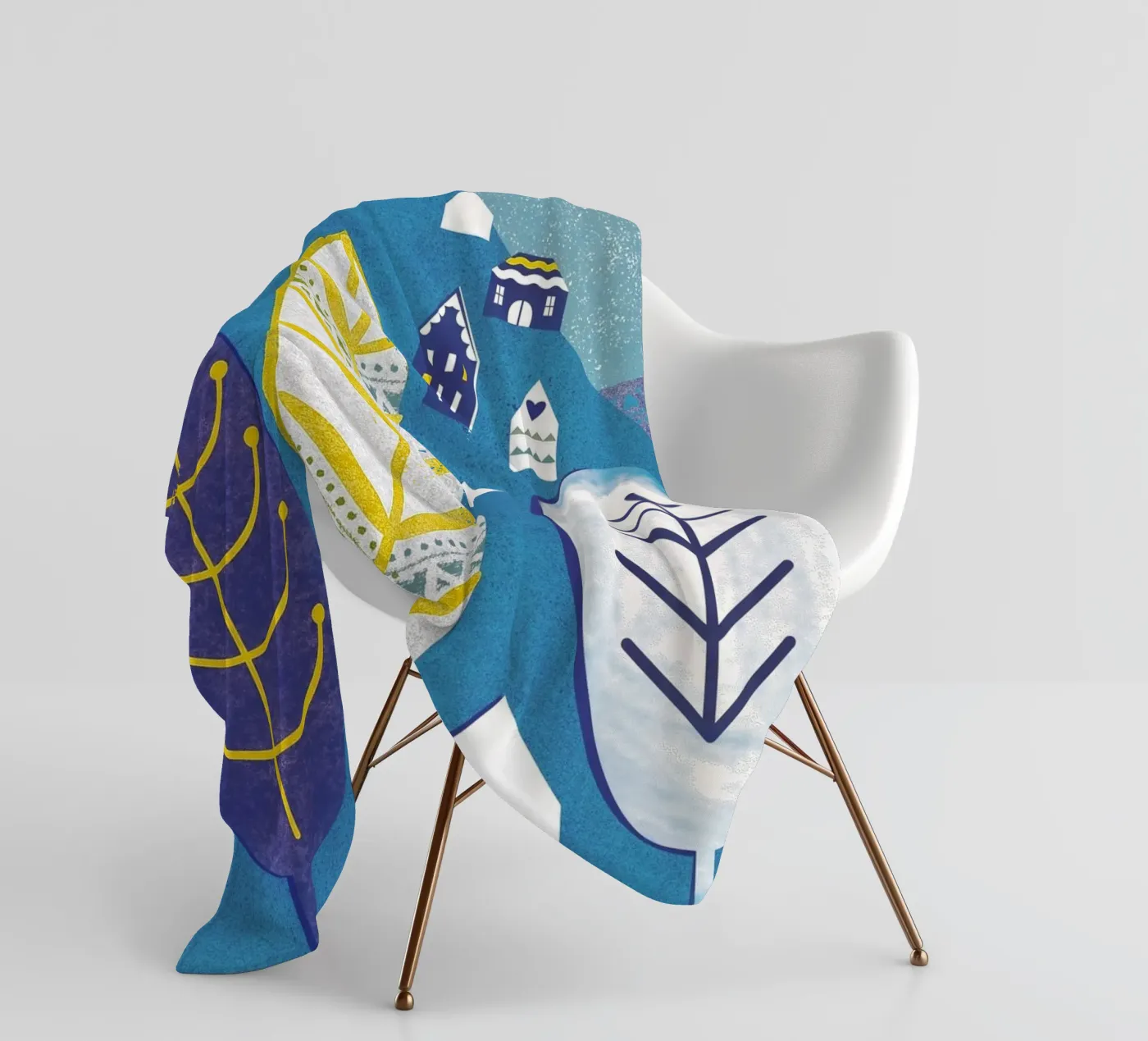 Magic Mountain fleecedeken van Catherine Aguilar