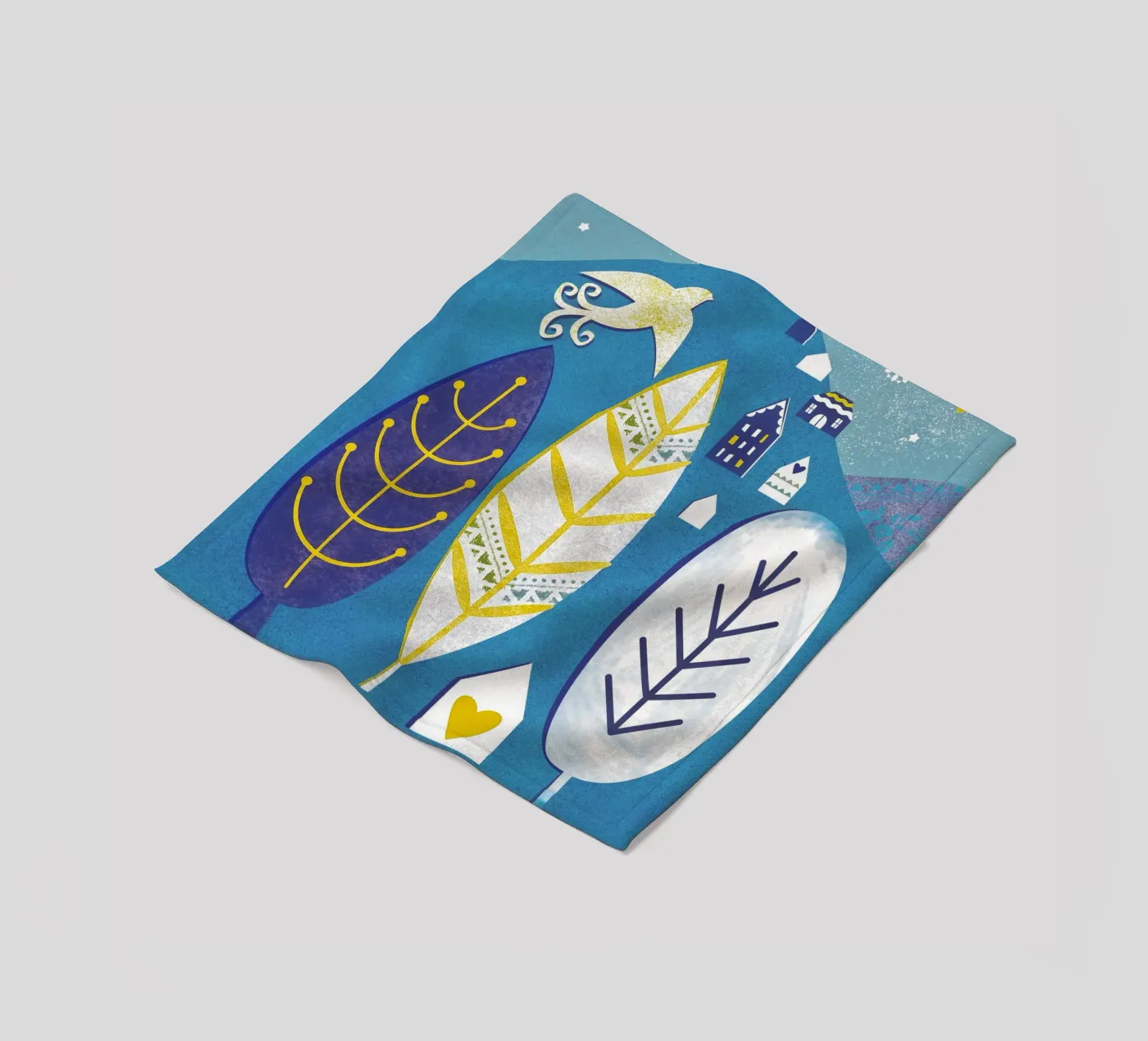 Magic Mountain fleecedeken van Catherine Aguilar