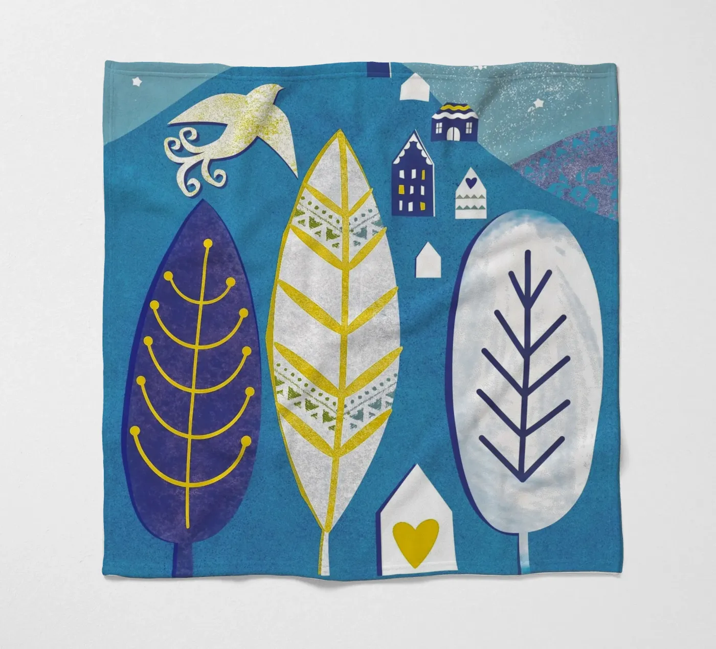 Magic Mountain fleecedeken van Catherine Aguilar