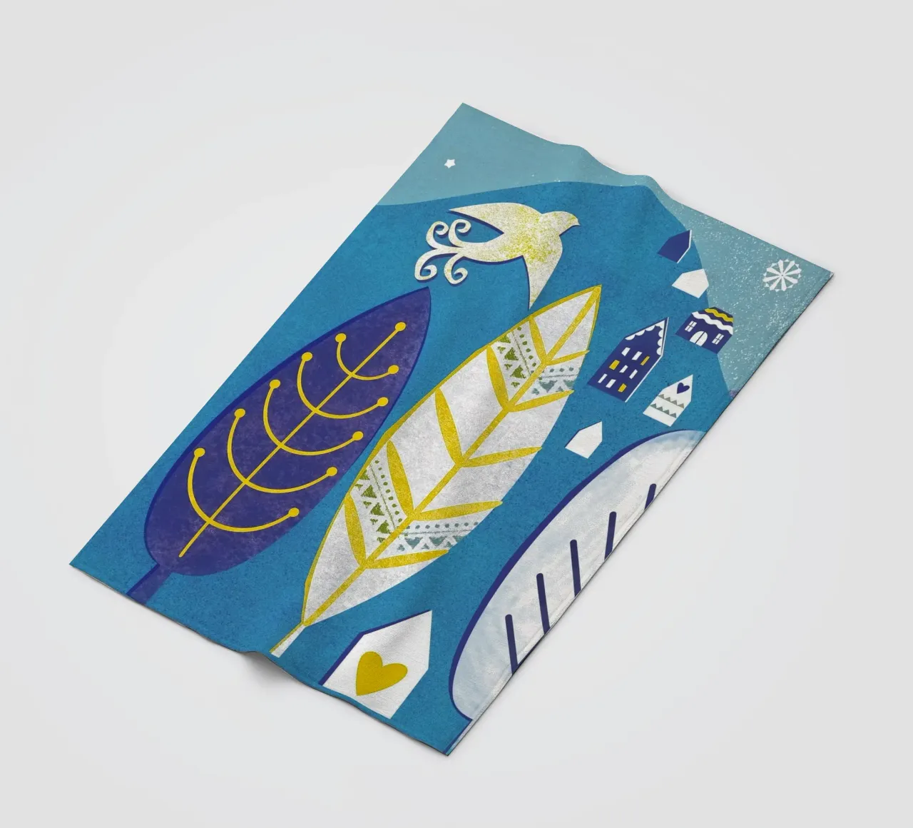 Magic Mountain fleecedeken van Catherine Aguilar