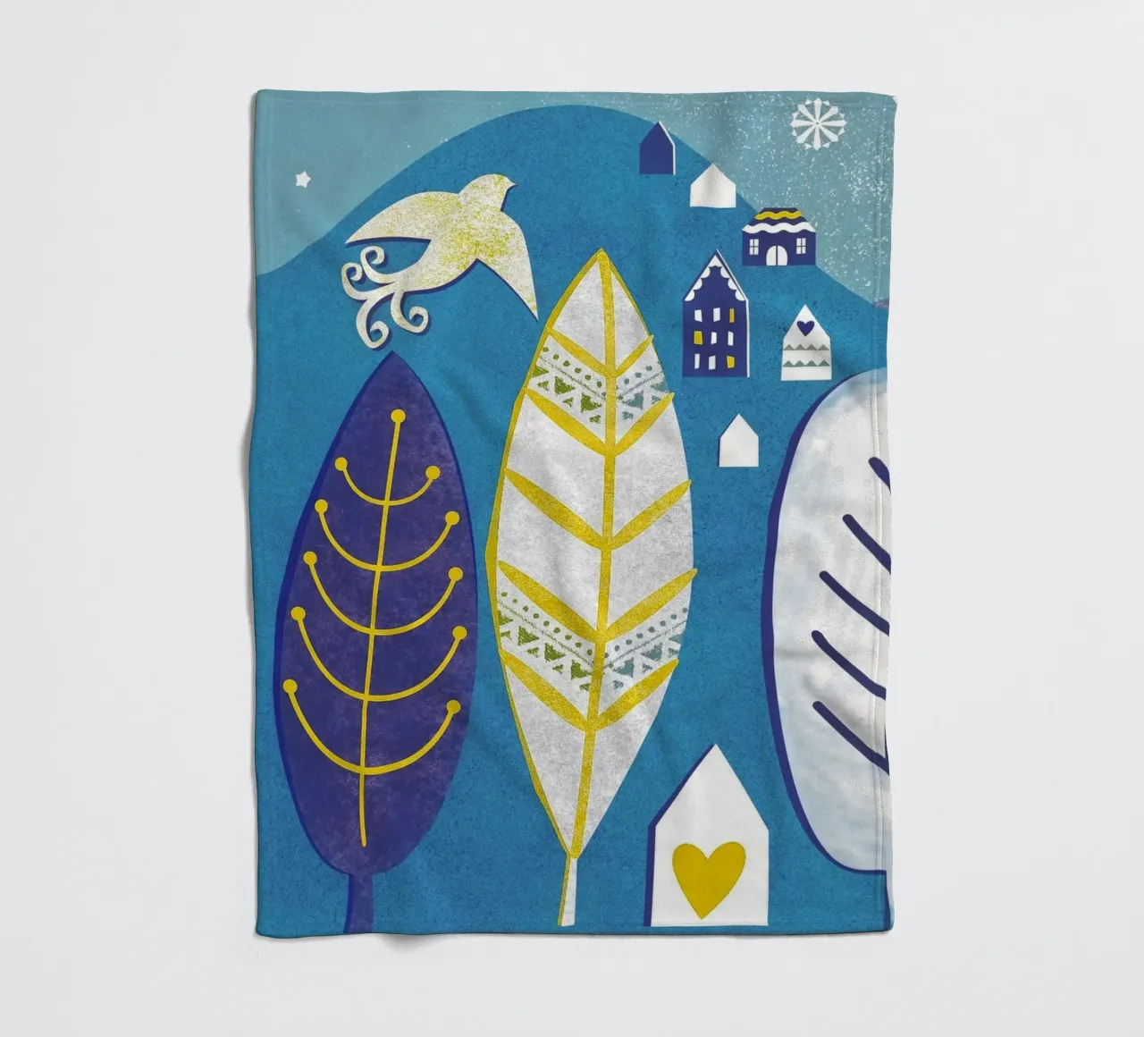 Magic Mountain fleecedeken van Catherine Aguilar