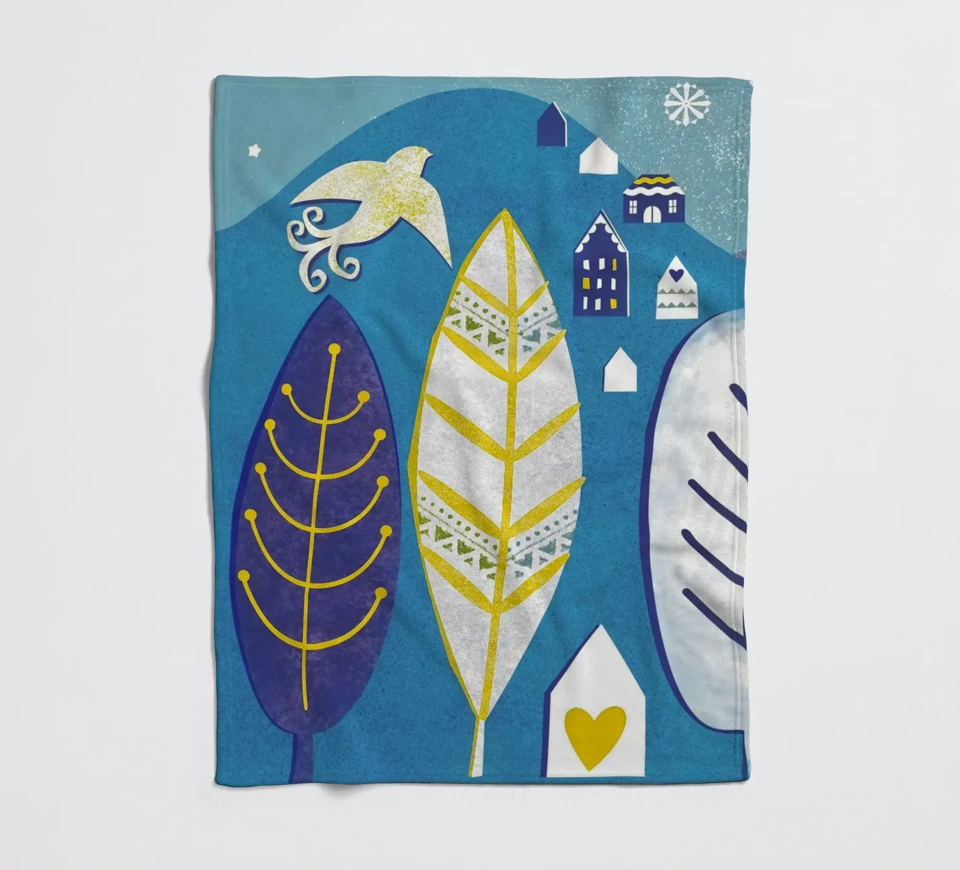 Magic Mountain fleecedeken van Catherine Aguilar