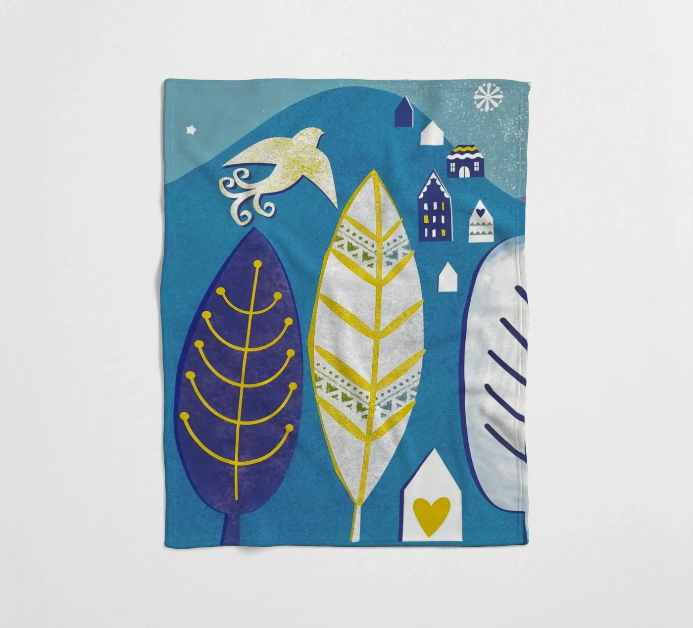 Magic Mountain fleecedeken van Catherine Aguilar