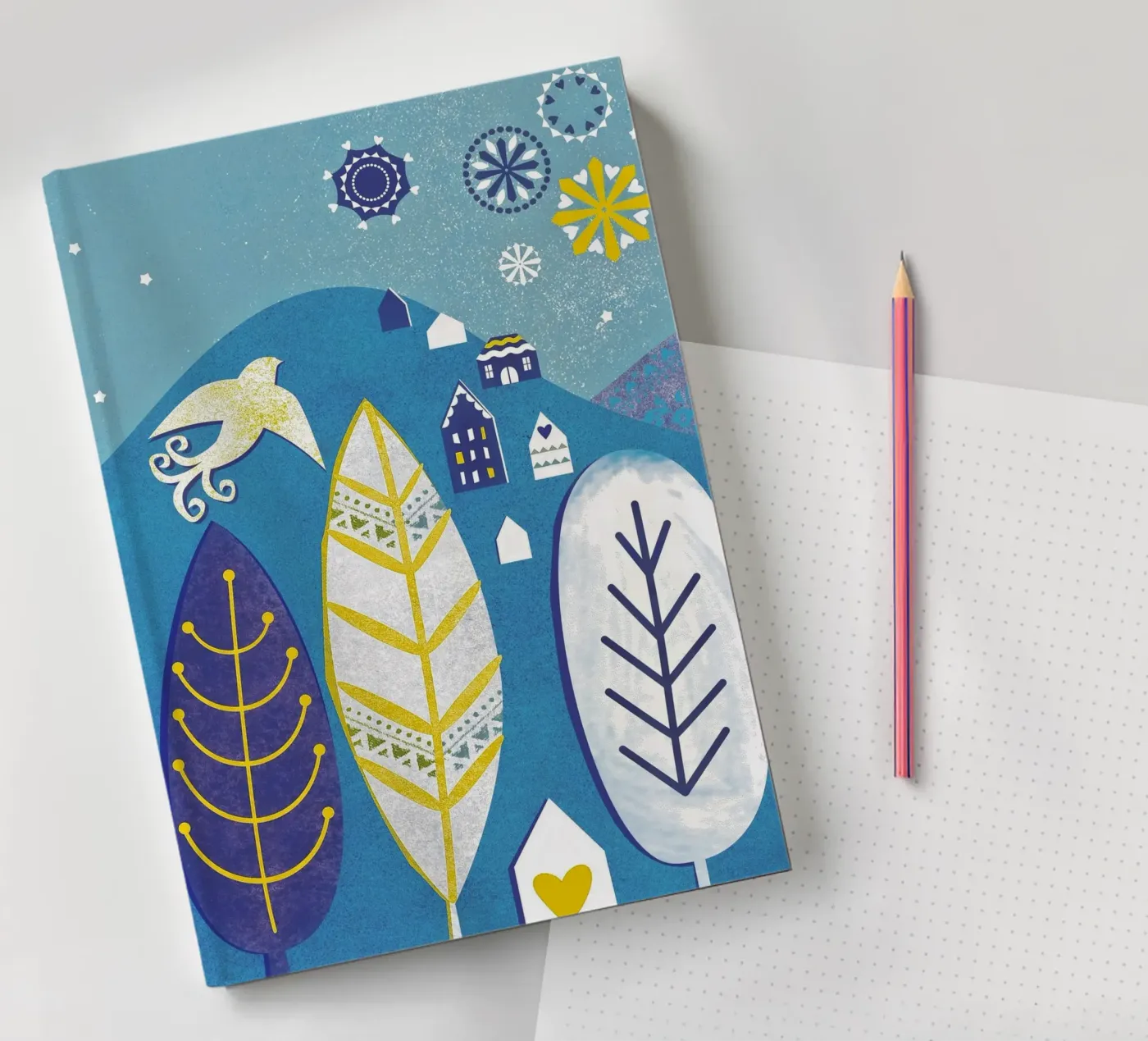 Magic Mountain notebook by Catherine Aguilar