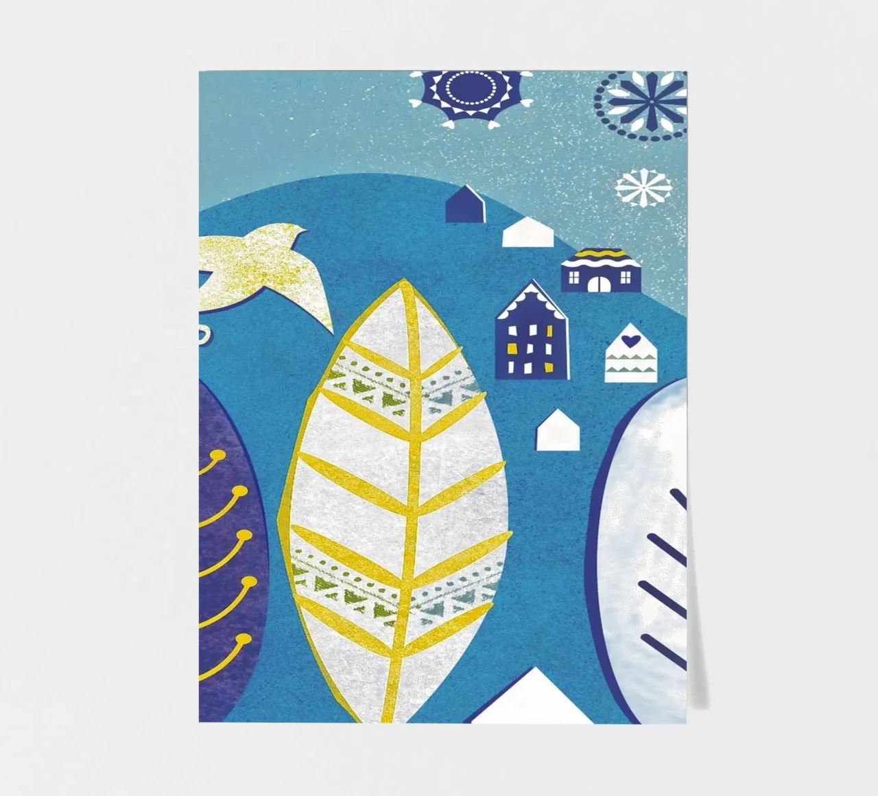 Magic Mountain sticker sheet by Catherine Aguilar