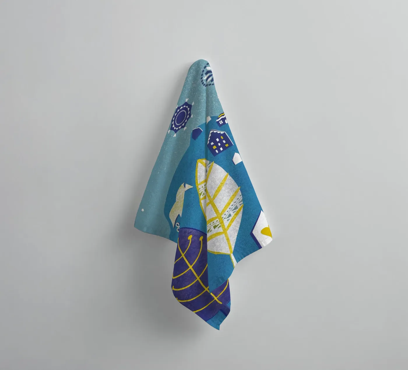 Magic Mountain asciugamano da bagno da Catherine Aguilar