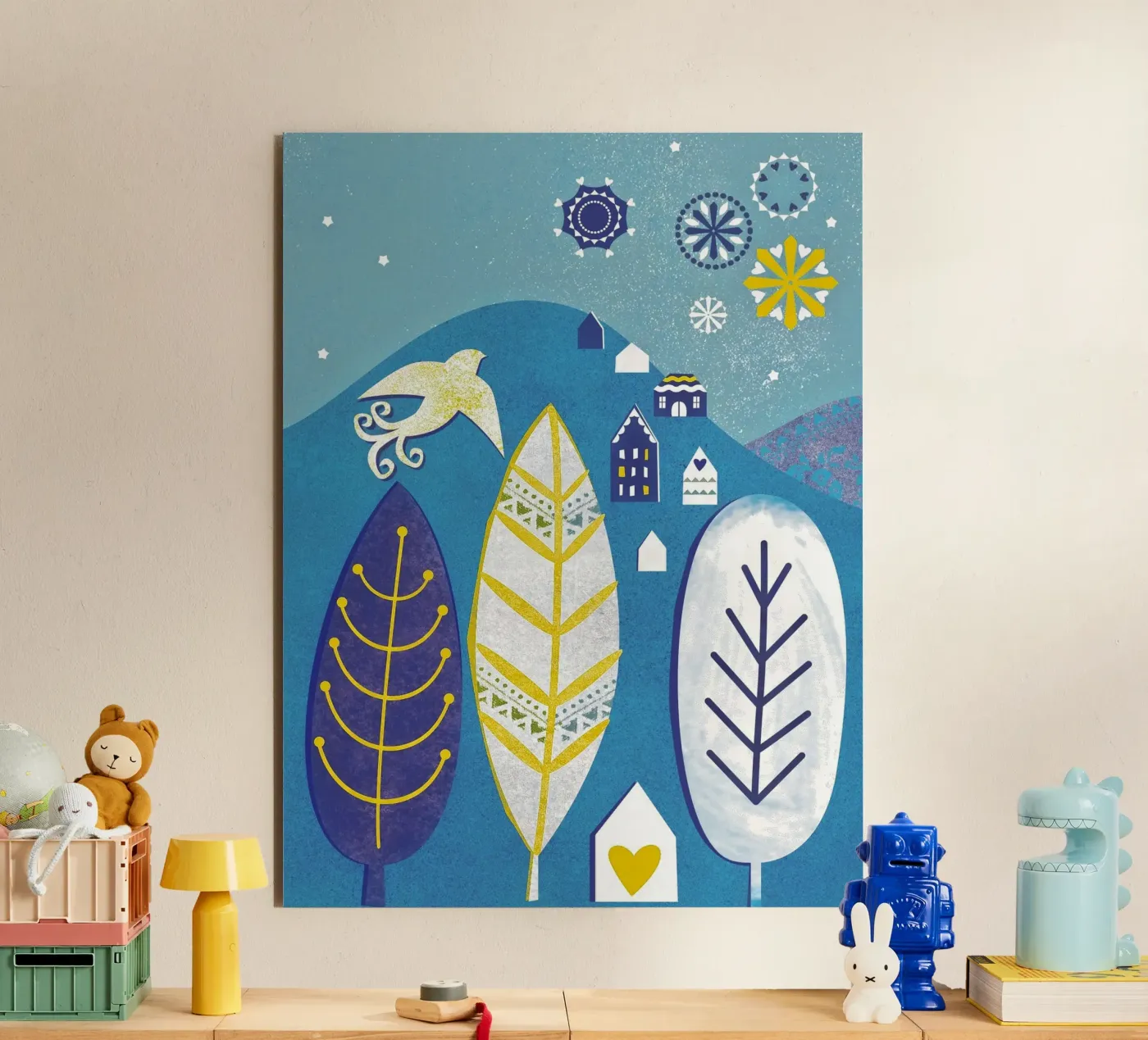 Magic Mountain forex-plaat van Catherine Aguilar