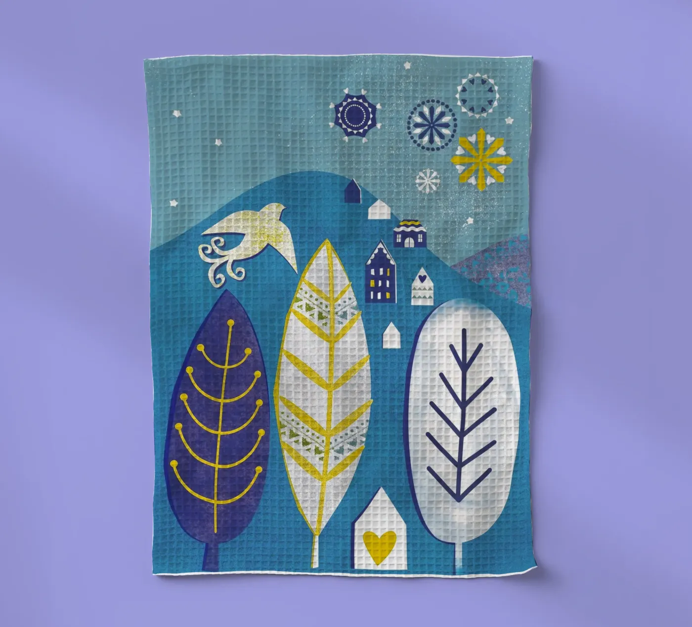 Magic Mountain torchon de Catherine Aguilar