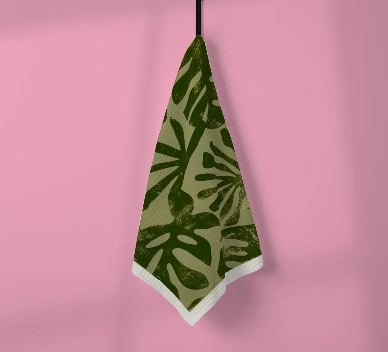Jungle Leafs No 2 canovaccio da cucina da treechild