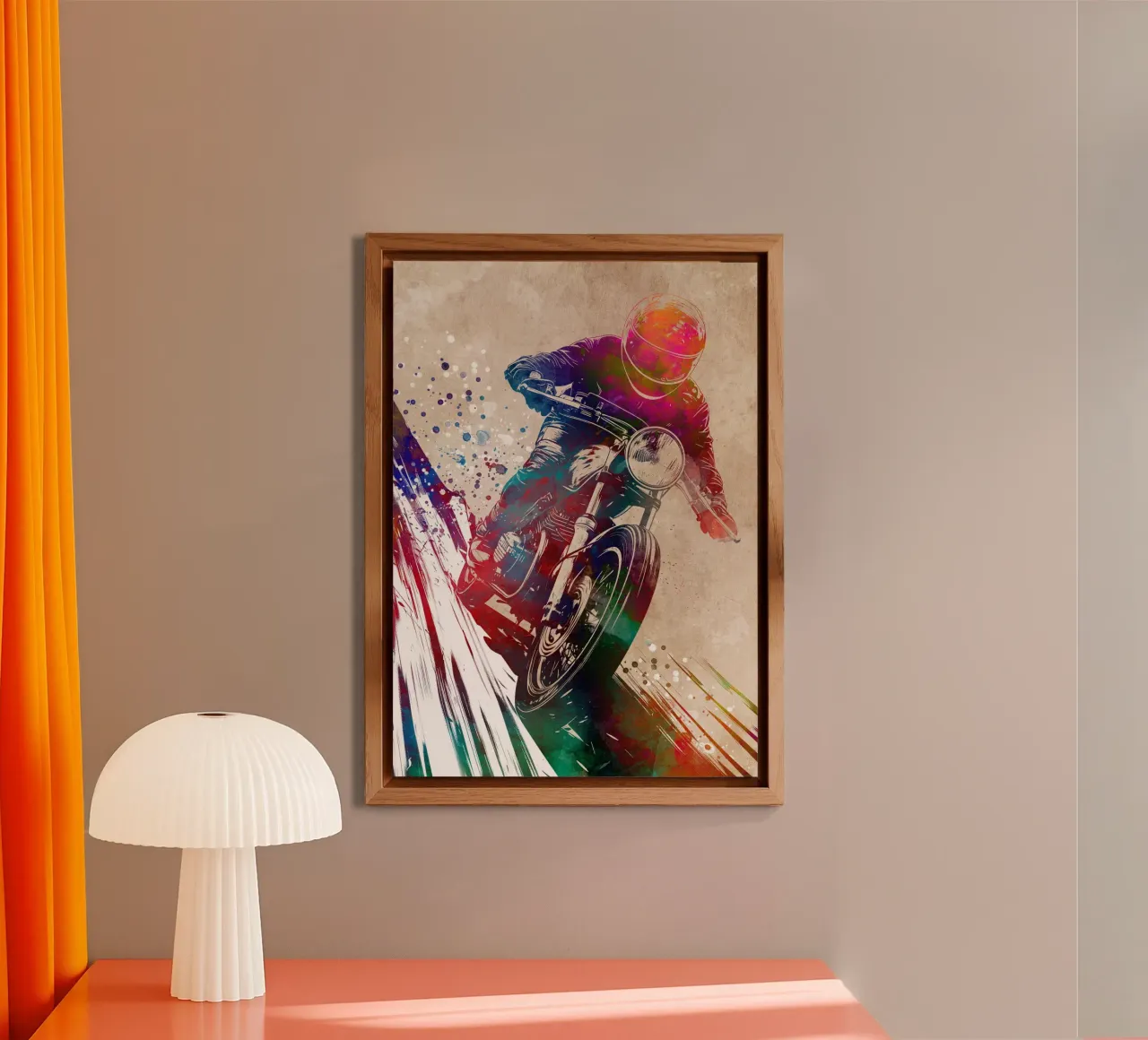 Arte dello sport motoristico alluminio dibond da Justyna Jaszke JBJart