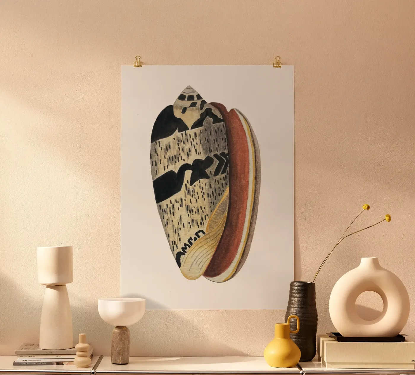 Conchiglia poster da atelier jasy