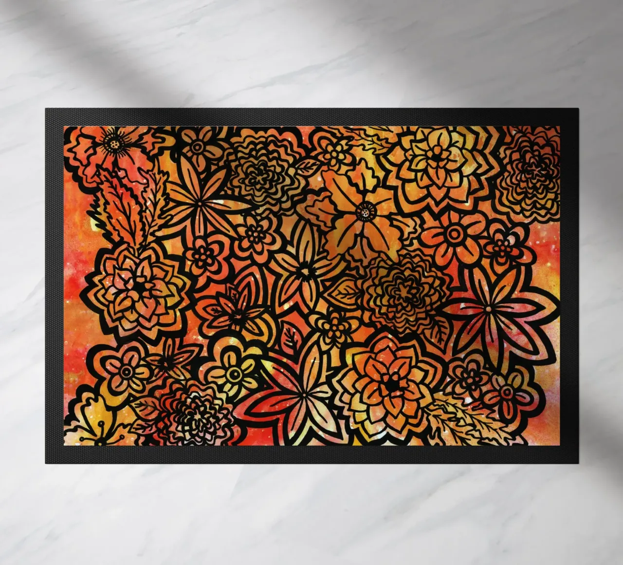 Fire Flowers zerbino da KP Design