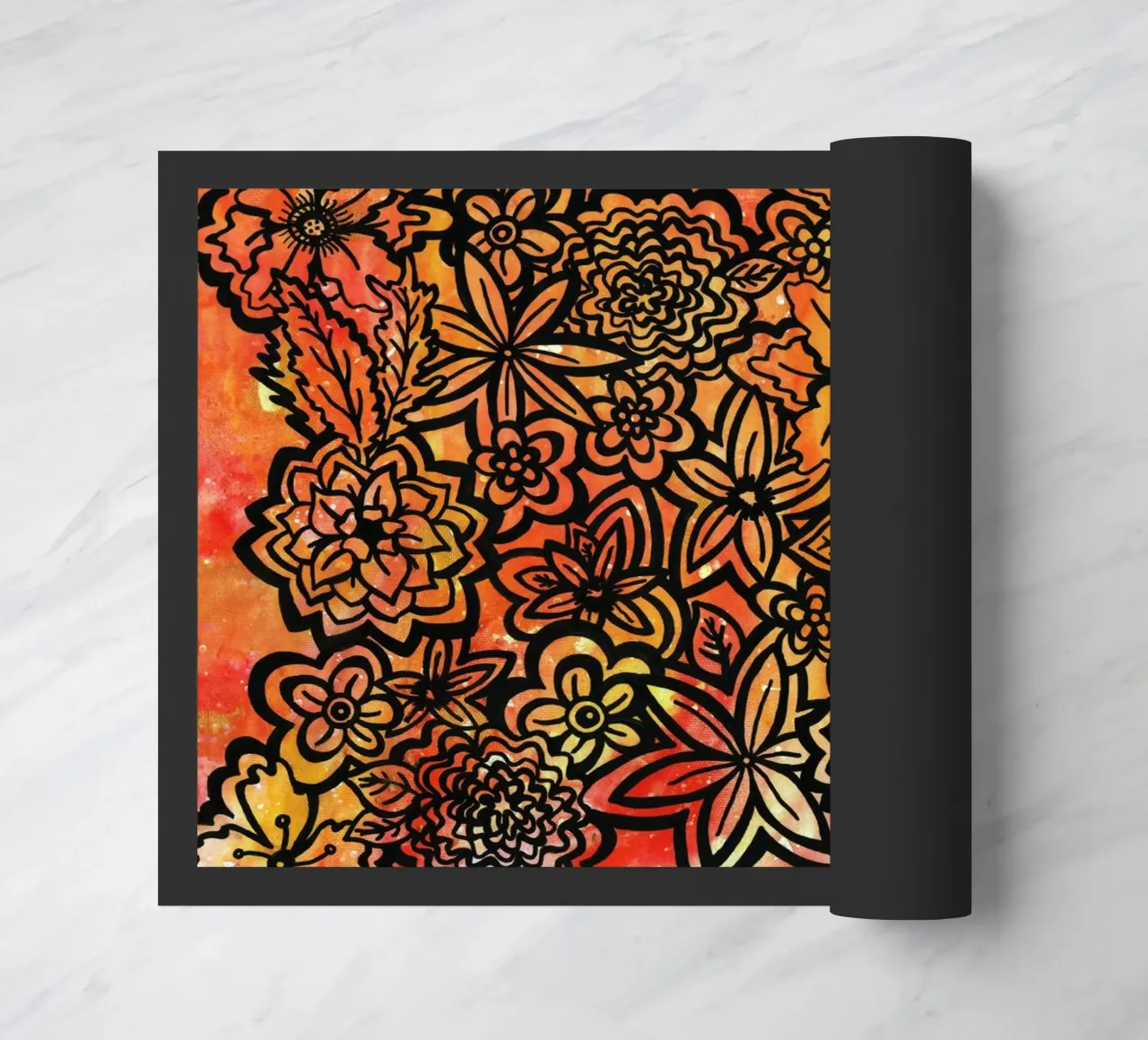 Fire Flowers zerbino da KP Design