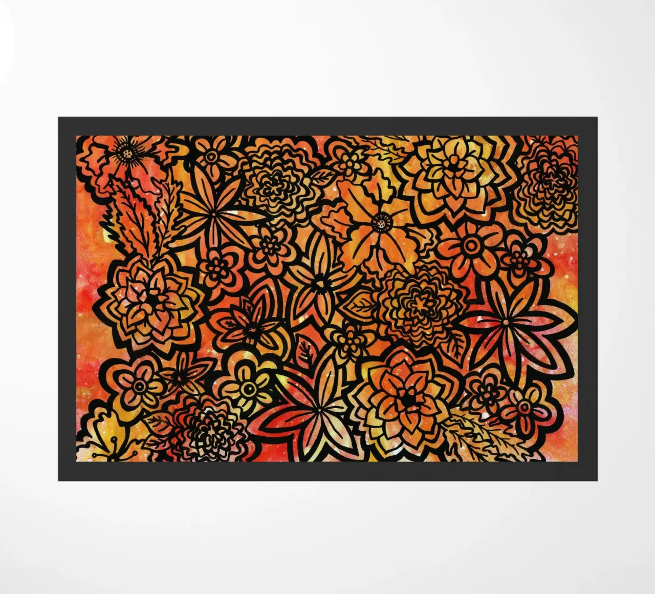 Fire Flowers zerbino da KP Design