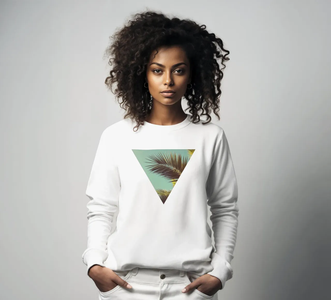 Palme d'autunno felpa da Cassia Beck Photography