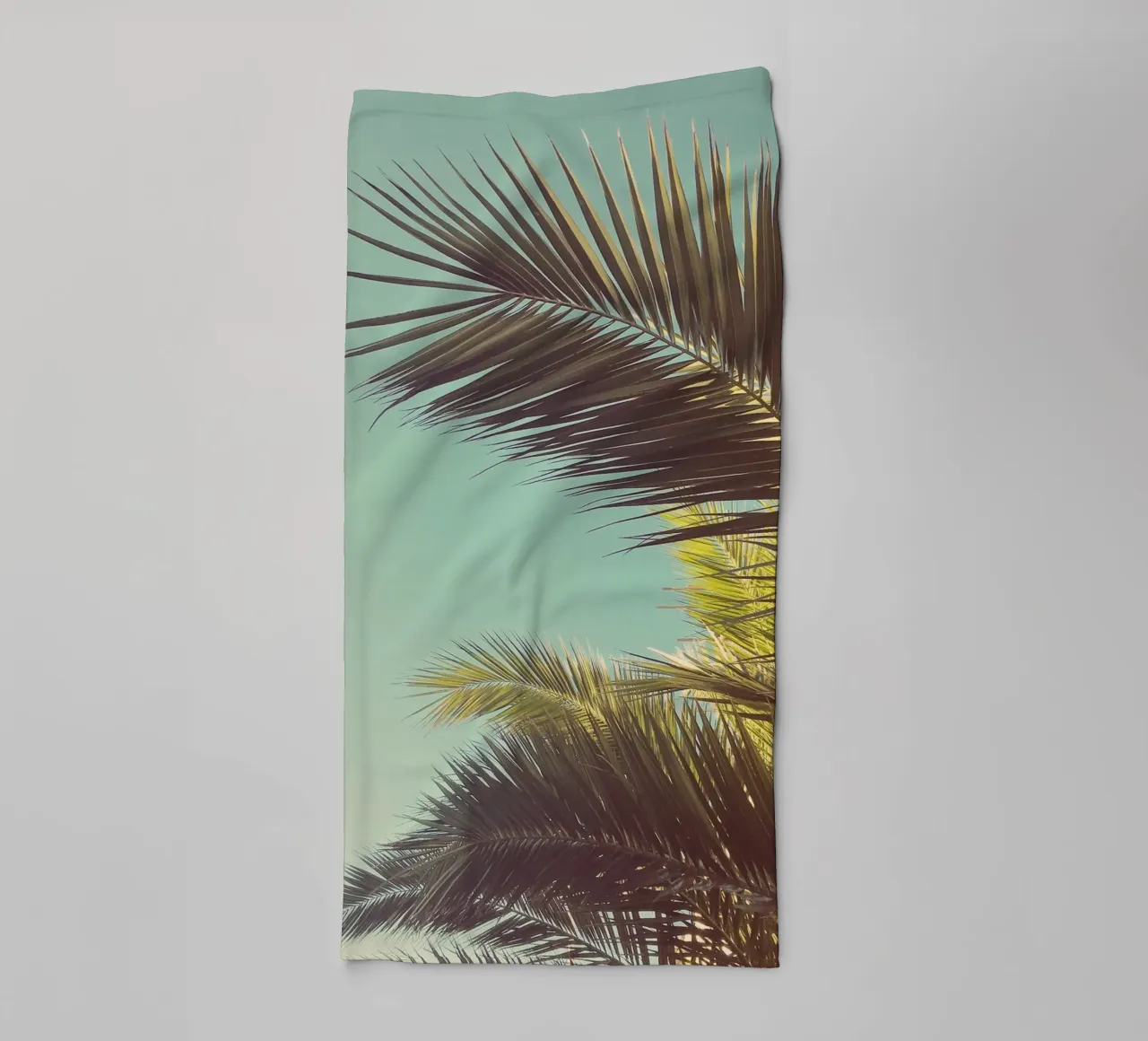 Palmiers d'automne serviette de bain de Cassia Beck Photography