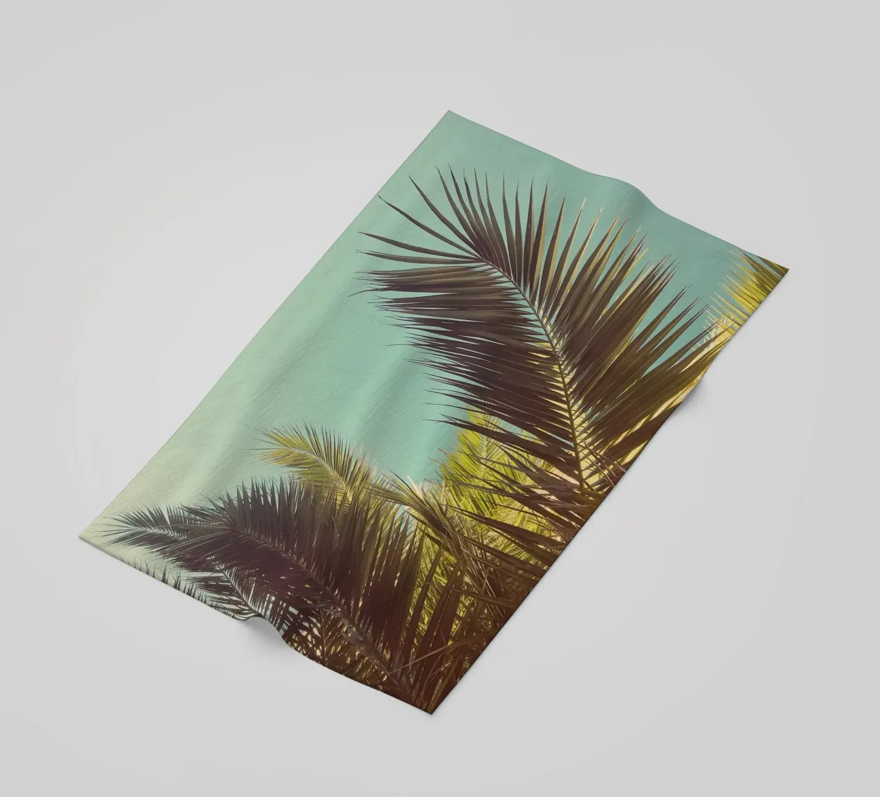 Palme d'autunno telo mare da Cassia Beck Photography