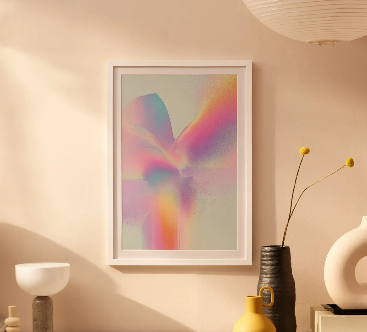 De Prism Bloom poster van HUE FLOW