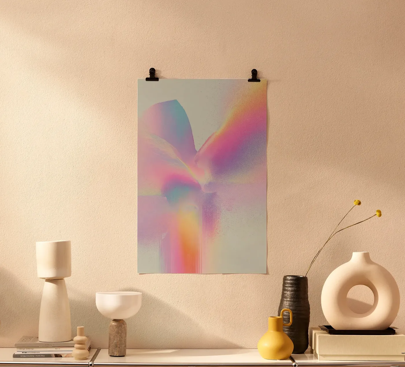De Prism Bloom poster van HUE FLOW