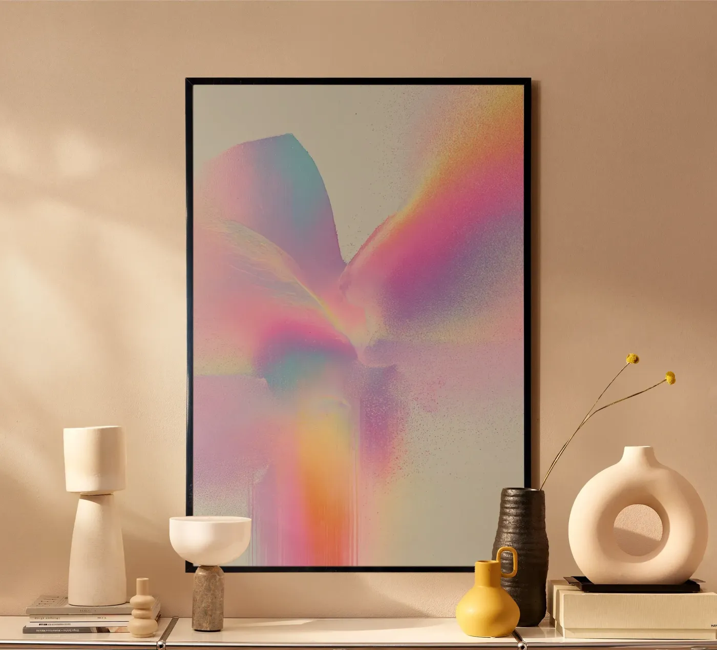 De Prism Bloom poster van HUE FLOW
