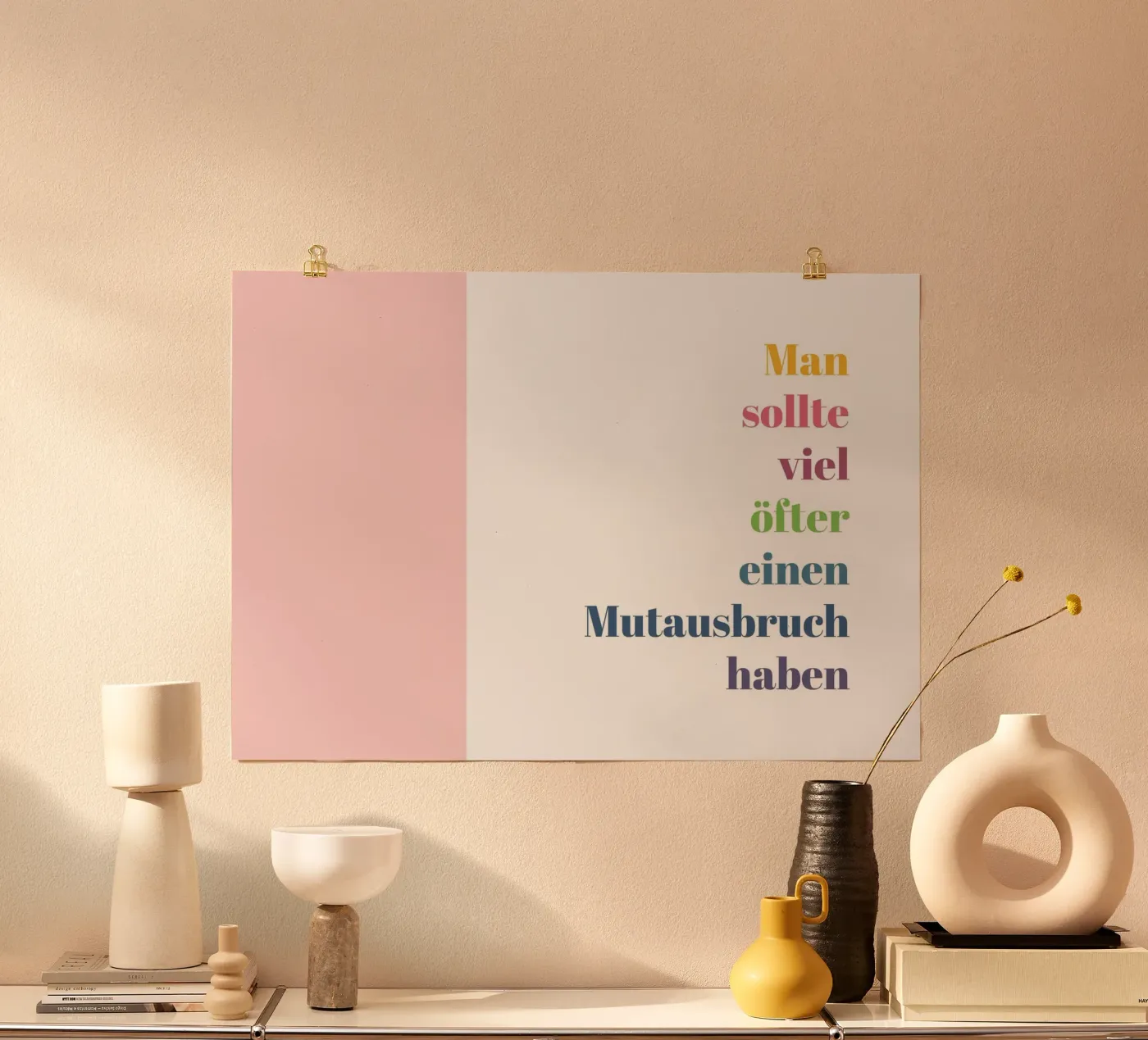 Mutausbruch poster da glueckaufpapier