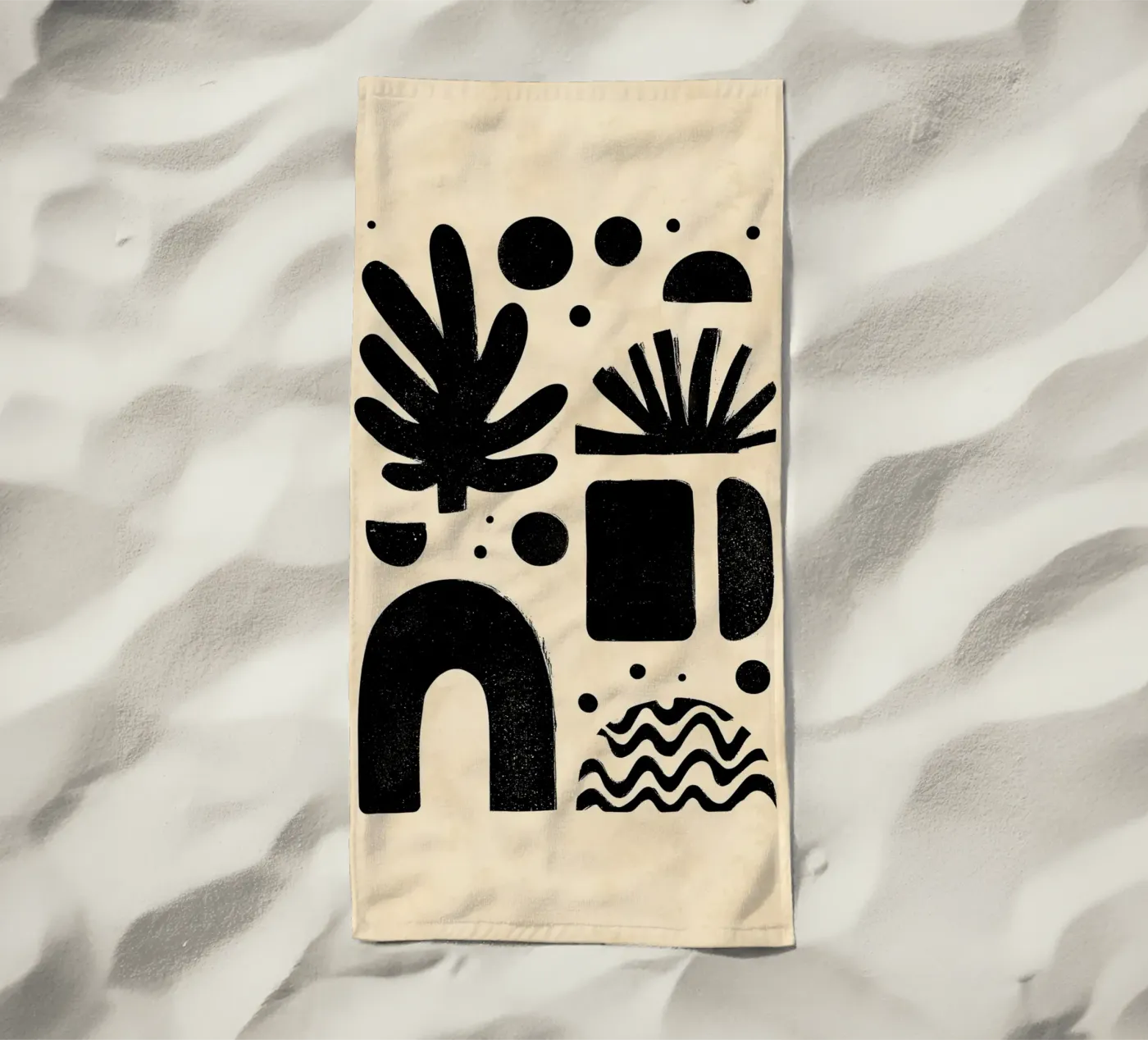 Organic Geometry telo mare da Ink & Botanicals