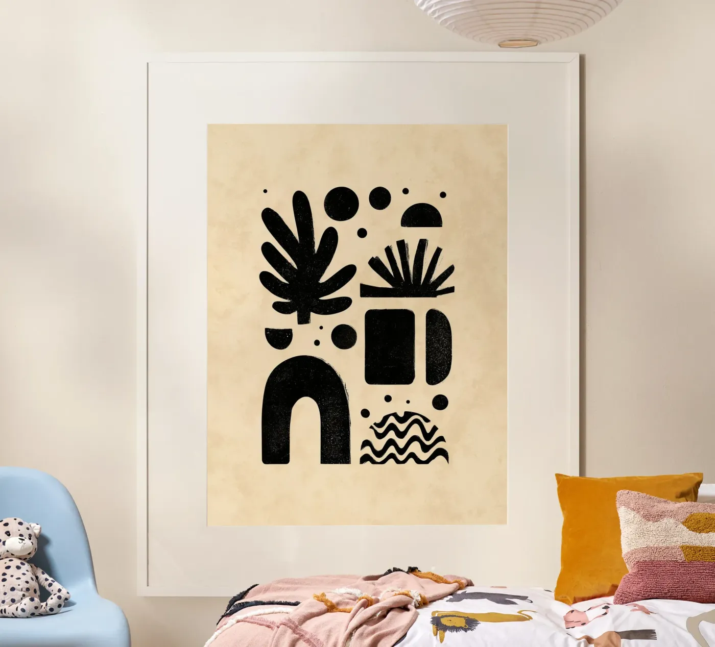 Organic Geometry poster da Ink & Botanicals