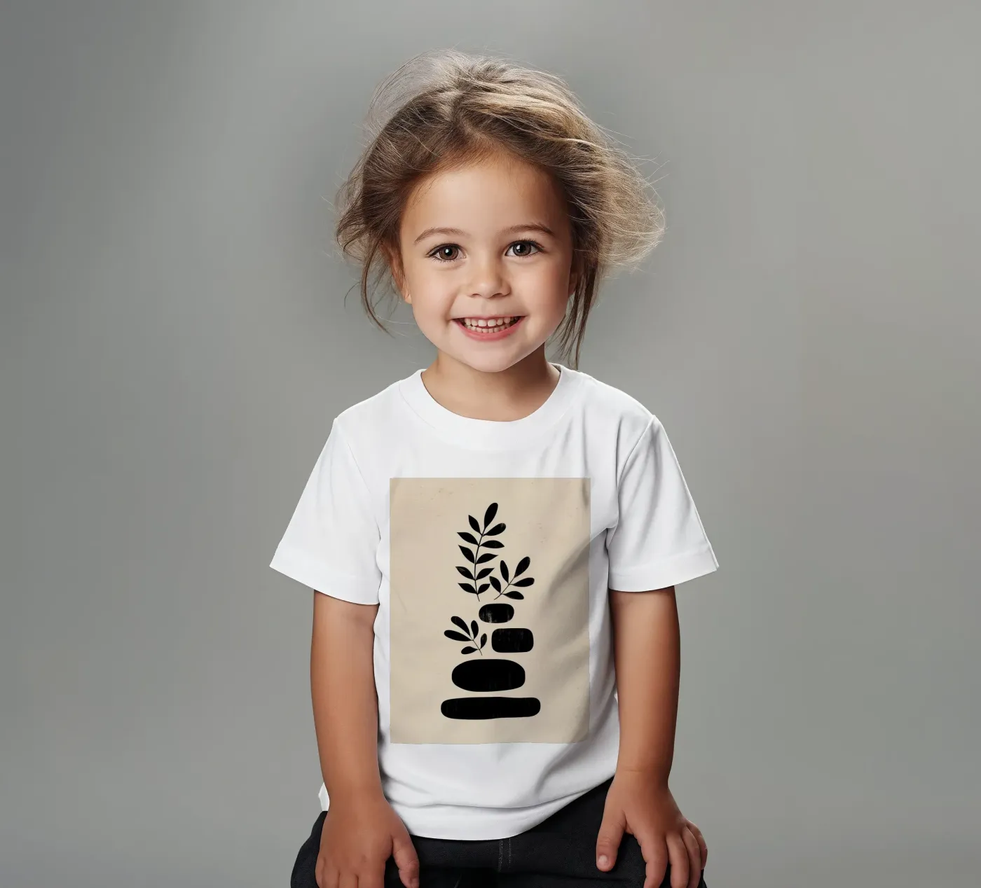 Organic Stack Kinder T-Shirt von Ink & Botanicals