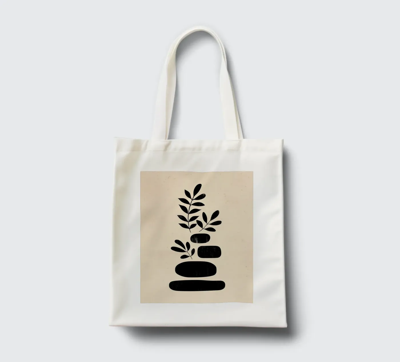 Organic Stack tote bag by Ink & Botanicals