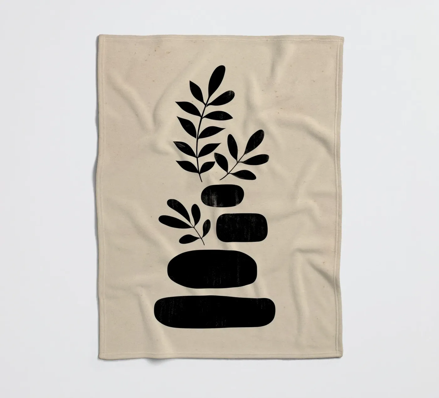 Organic Stack Fleecedecke von Ink & Botanicals