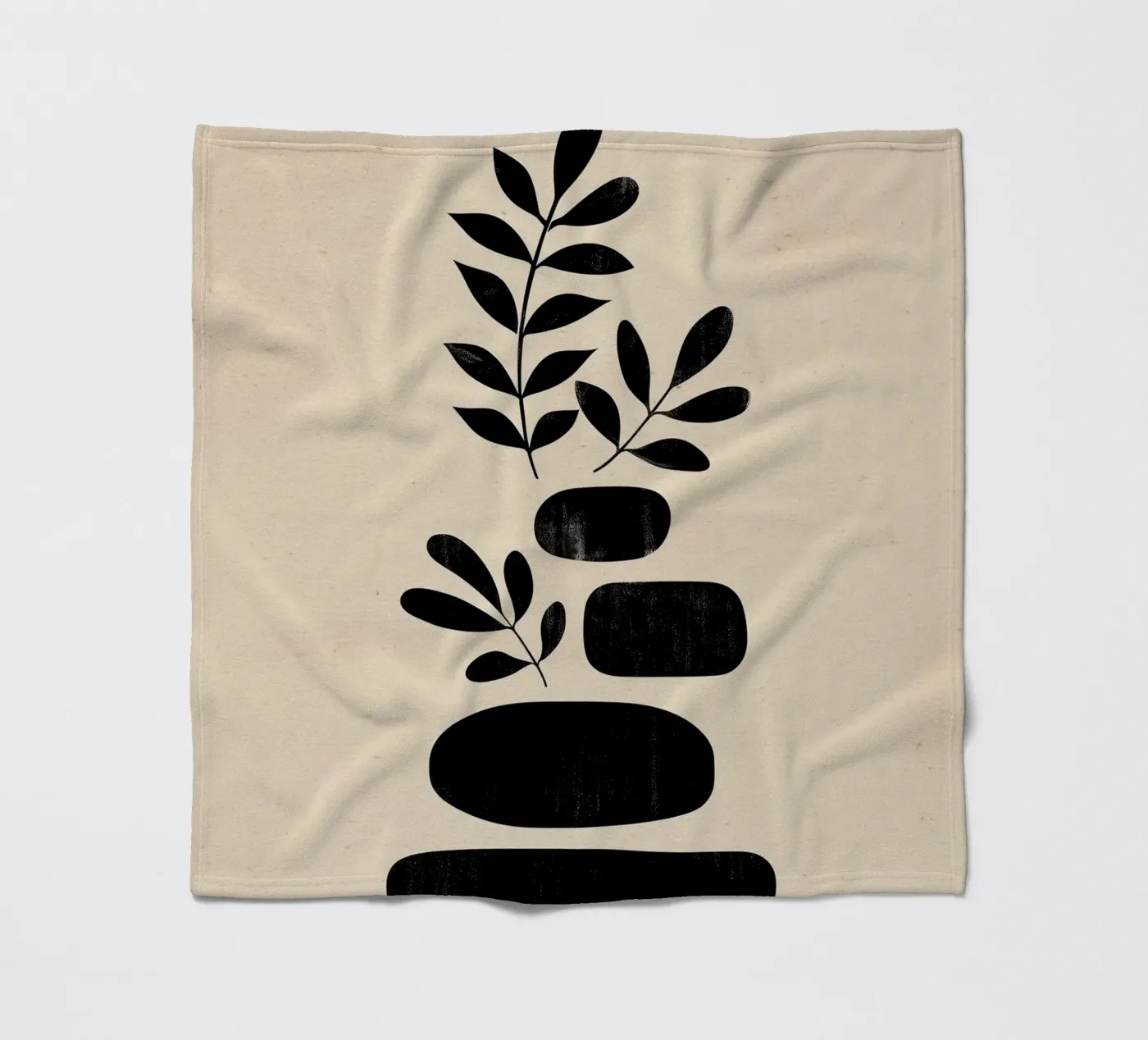 Organic Stack Fleecedecke von Ink & Botanicals
